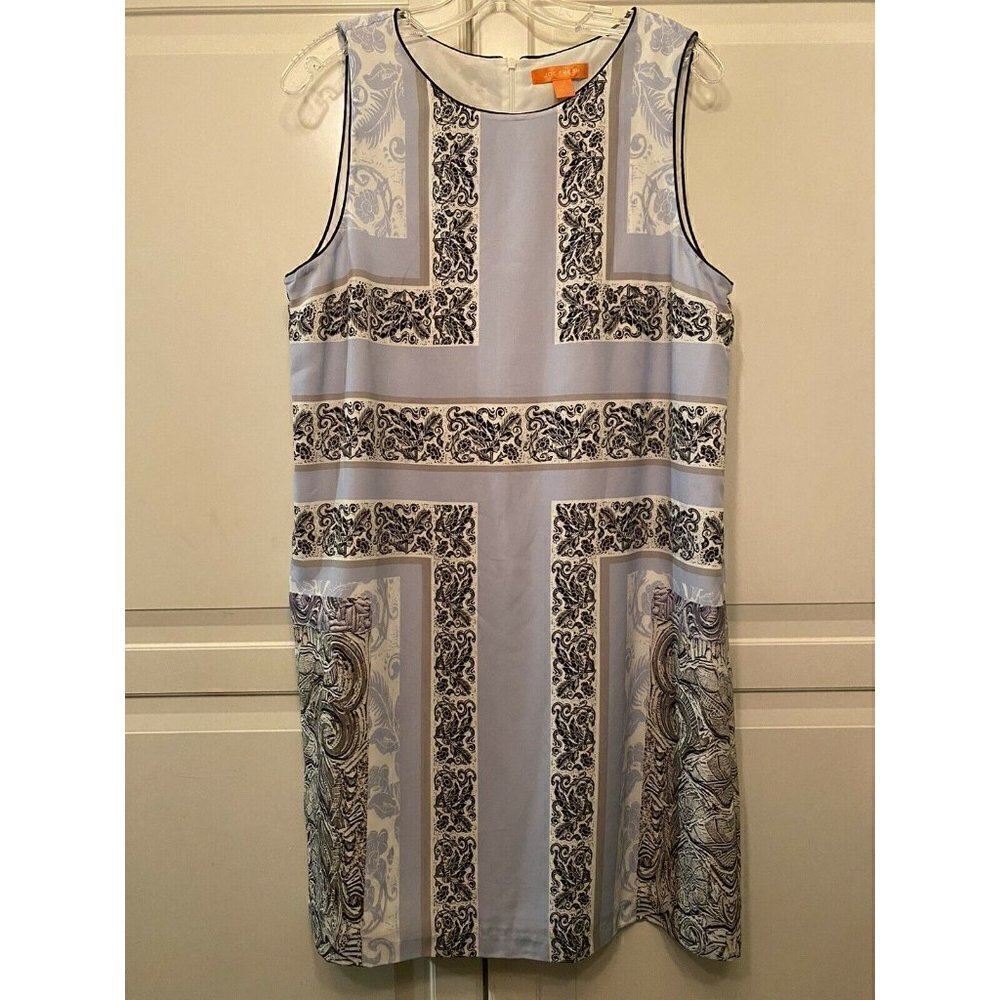 Joe Fresh Women’s Size 12 Sleeveless Blue Dress